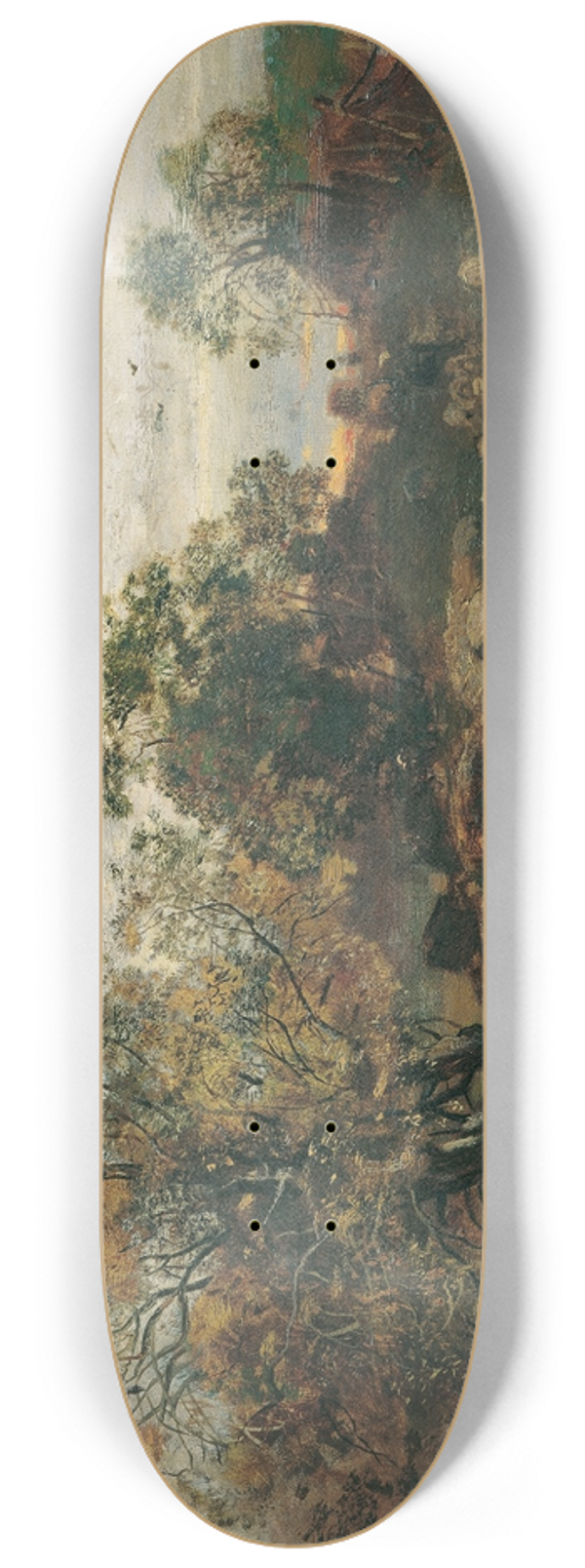 Eugen Jettel - Mondaufgang 8.25 inch art skate deck