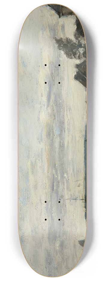 Eugne Boudin - Rivage Breton 8.25 inch art skate deck