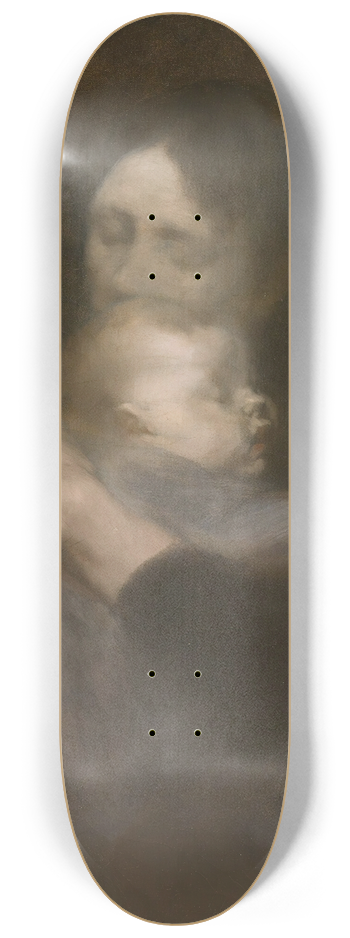Eugne Carriere - Maternit (tendresse) 8.25 inch art skate deck