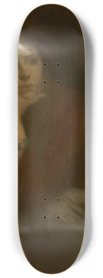 Eugne Carriere - Two Women 8.25 inch art skate deck