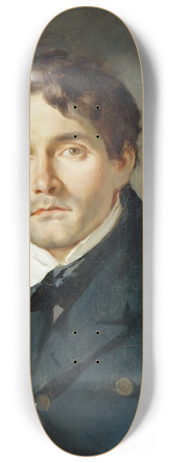 Eugne Delacroix - Lon Riesener (1808  1878) 8.25 inch art skate deck