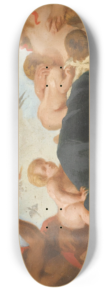 Eugne Delacroix - Study for lAgriculture in the King Salon 8.25 inch art skate deck