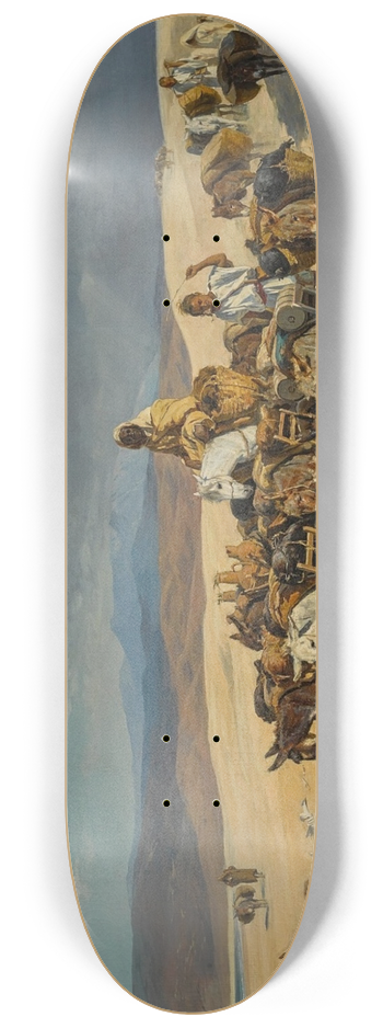 Eugne Girardet - The Water Carriers, Tangier 8.25 inch art skate deck