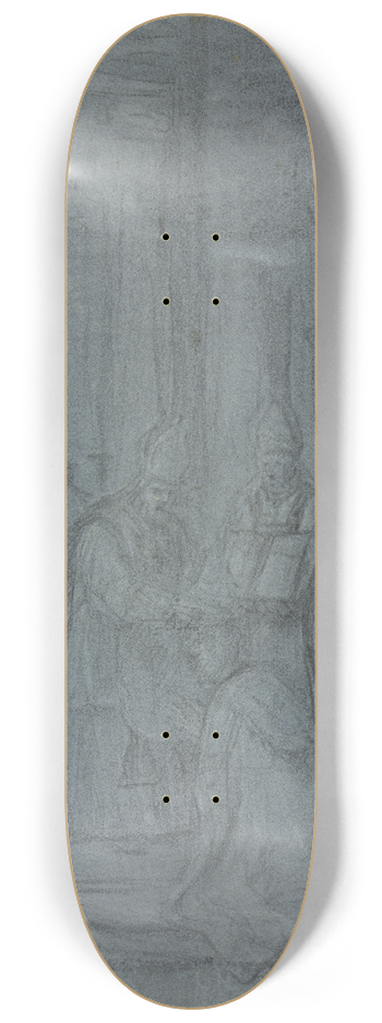 Eustache Le Sueur - Ordination of a bishop 8.25 inch art skate deck
