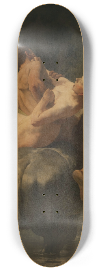 Evariste-Vital Luminais - The abduction 8.25 inch art skate deck
