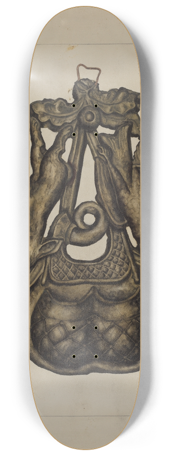 Evelyn Bailey - Match Container 8.25 inch art skate deck