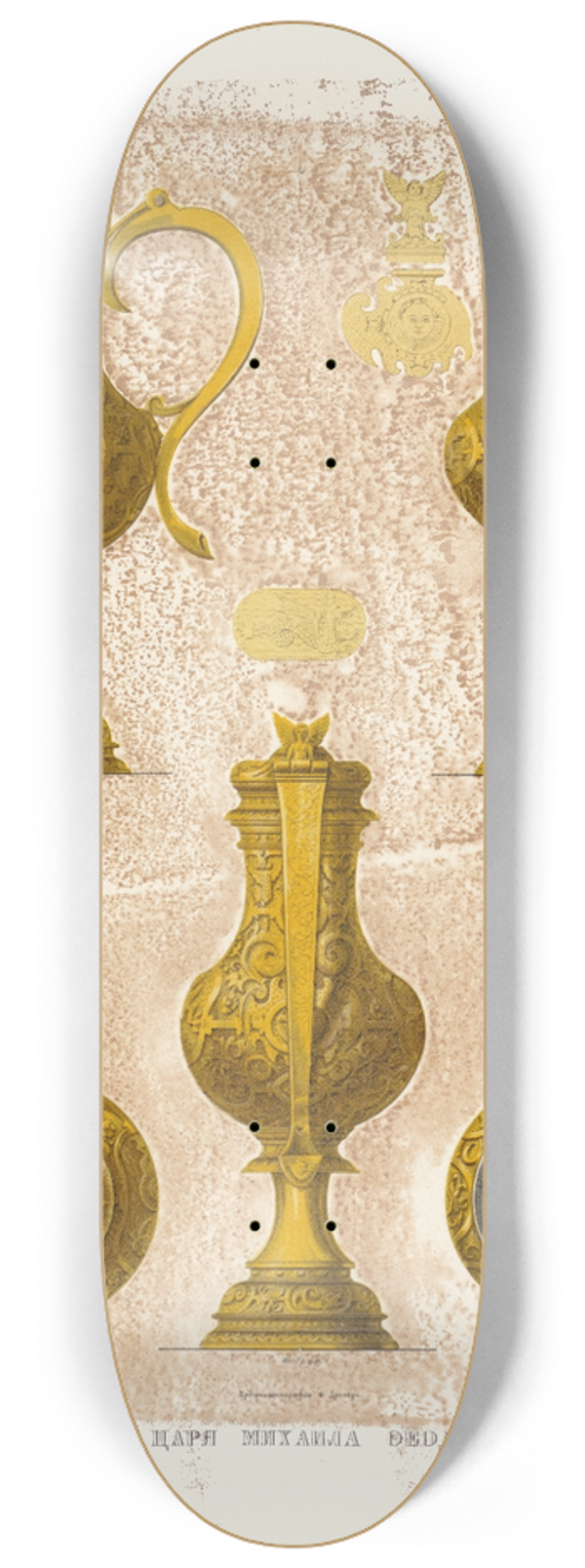 Fedor Grigoryevich Solntsev - Kruzhka tsaria Mikhaila Feodorovicha 8.25 inch art skate deck