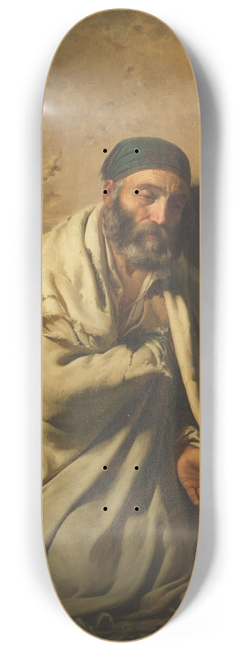 Feodor Andreievich Bronnikov - Roman beggar 8.25 inch art skate deck