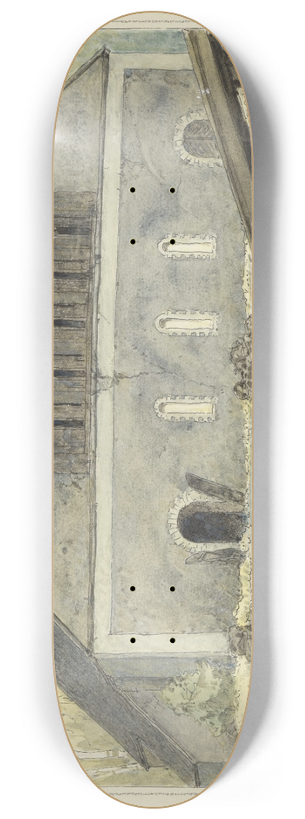 Ferdinand Boberg - Hlleforsy 8.25 inch art skate deck