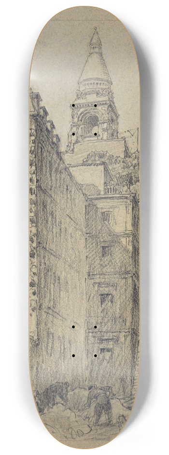 Ferdinand Boberg - Le passage Cottin 8.25 inch art skate deck