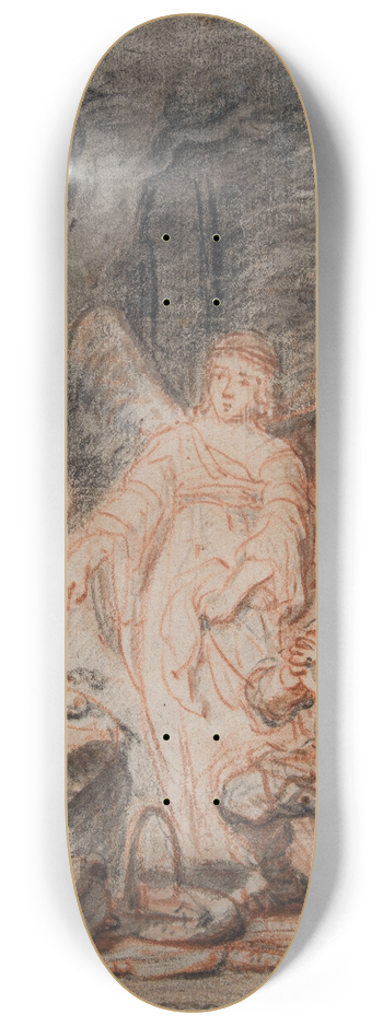 Ferdinand Bol - LOffrande de Gdon 8.25 inch art skate deck