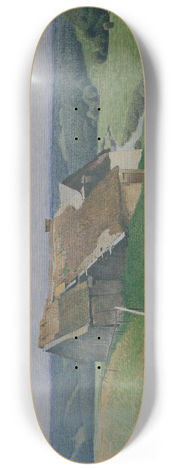 Ferdinand Brunner - Das Haus auf der Hhe 8.25 inch art skate deck