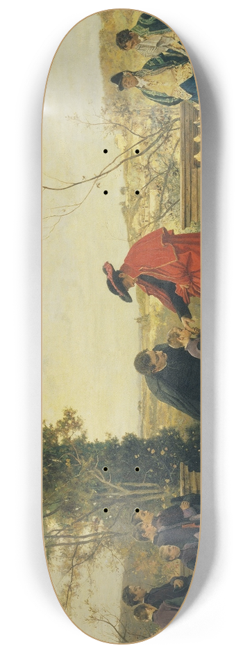 Ferdinand Heilbuth - The Cardinal 8.25 inch art skate deck
