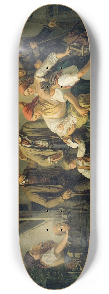 Ferdinand Mallitsch - Der Findling 8.25 inch art skate deck