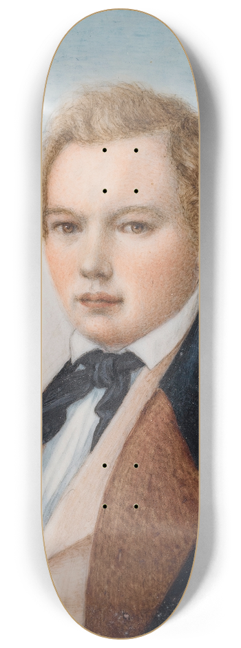 Ferdinand Mallitsch - Self-portrait 8.25 inch art skate deck
