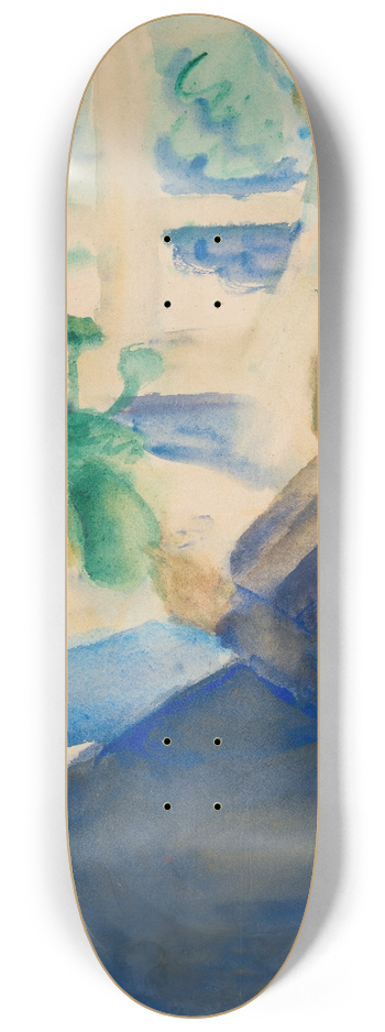 Ferdinand Schirren - Femme dans un intrieur 8.25 inch art skate deck