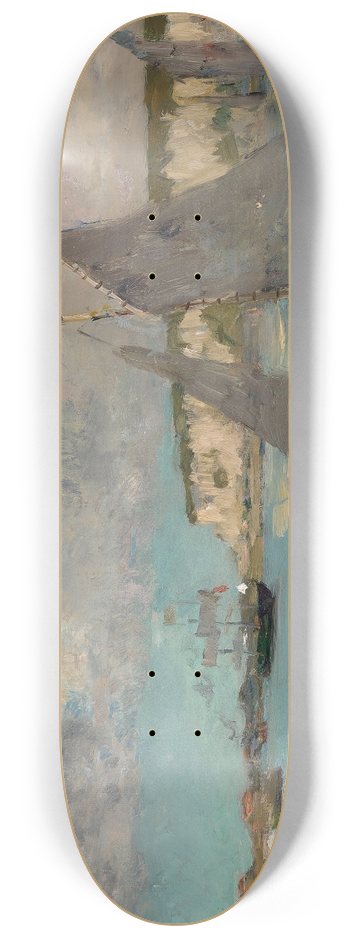 Albert Lebourg - Dieppe 8.25 inch art skate deck