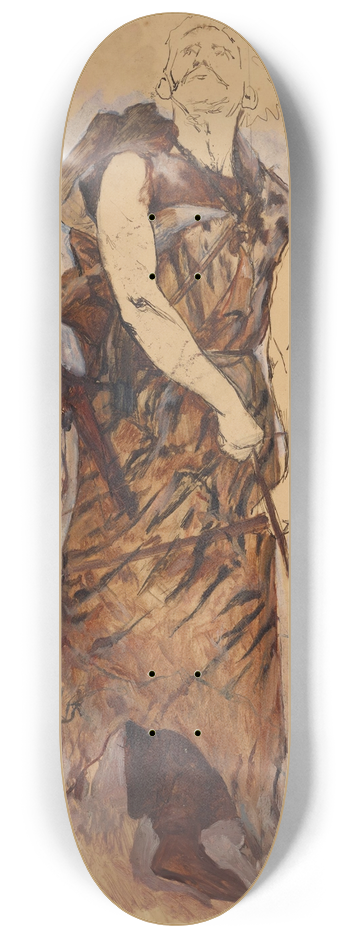 Fernand Cormon - Chasseur 8.25 inch art skate deck