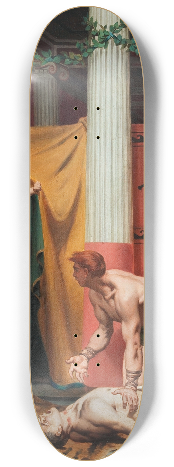 Fernand Pelez - Death Of The Emperor Commodus 8.25 inch art skate deck