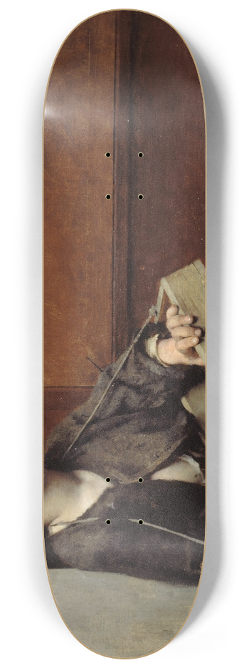 Fernand Pelez - Un martyr. Le Marchand de violettes 8.25 inch art skate deck