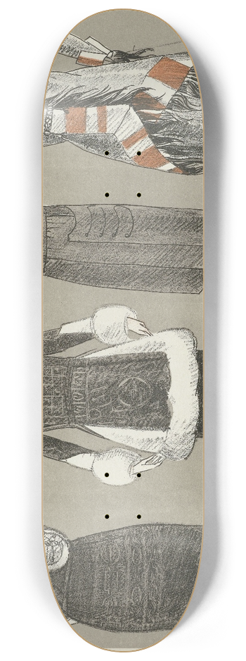 Fernand Simon - Worth / Beer / Worth 8.25 inch art skate deck