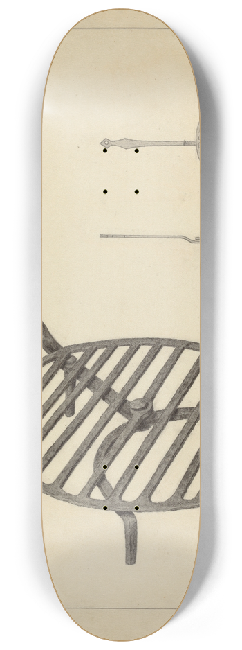 Filippo Porreca - Trivet 8.25 inch art skate deck