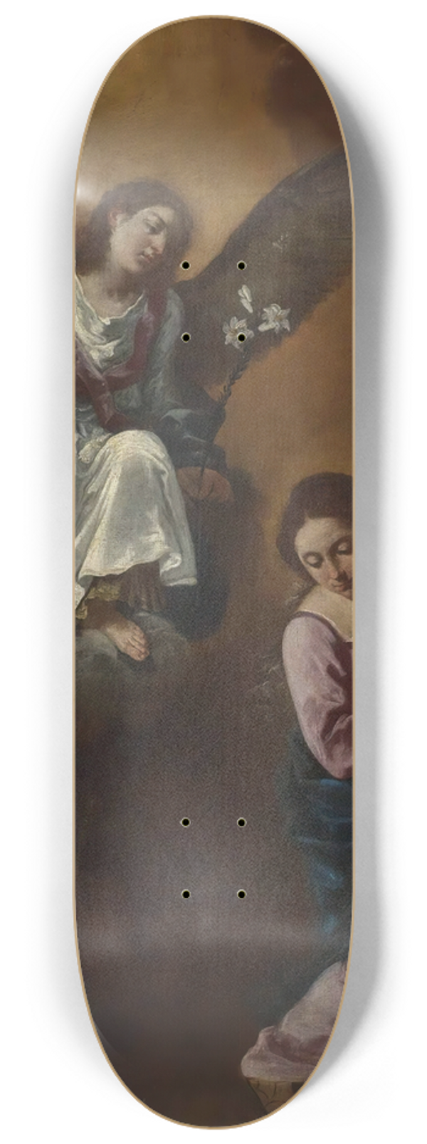 Flaminio Torre - The Annunciation 8.25 inch art skate deck