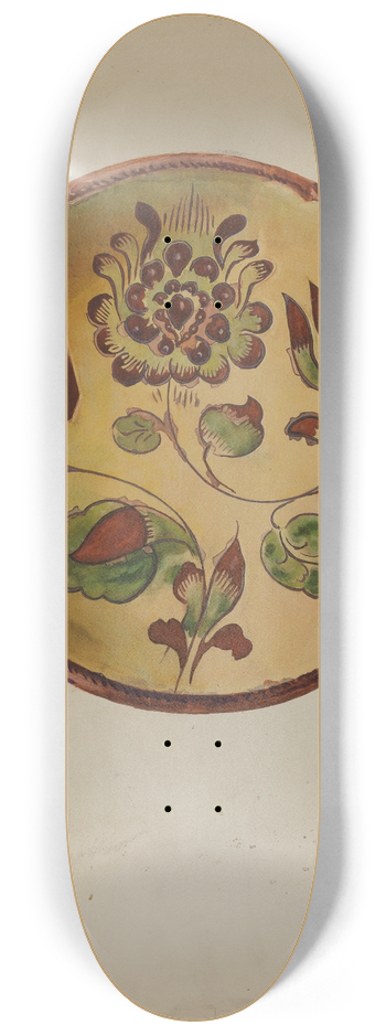 Albert Levone - Pa. German Plate 8.25 inch art skate deck