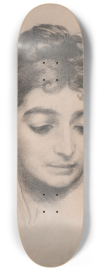 Flix Bracquemond - Portrait 8.25 inch art skate deck