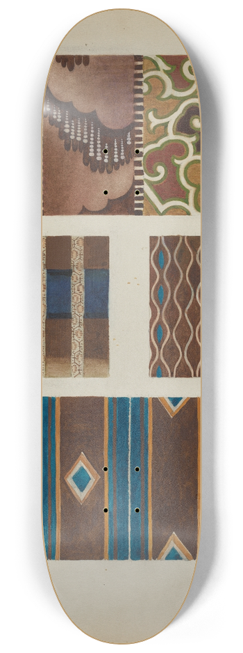 Albert Levone - Printed Cottons (from Quilt) 8.25 inch art skate deck