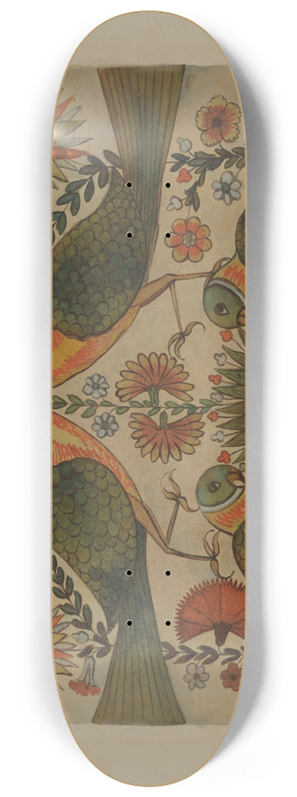 Albert Levone - Watercolor Design 8.25 inch art skate deck