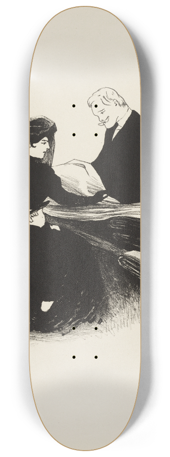 Flix Vallotton - The Latest Fashion 8.25 inch art skate deck