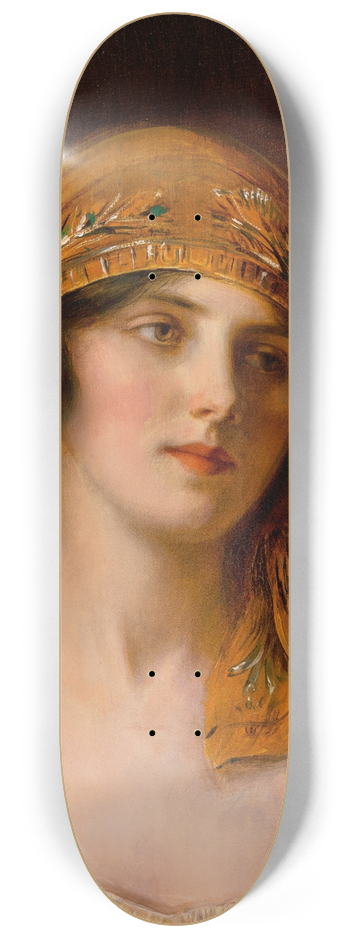 Albert Lynch - A fashionable beauty 8.25 inch art skate deck
