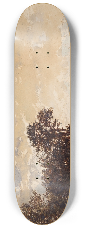 Flix Ziem - La Fort De Fontainebleau Aux Environs De Barbizon 8.25 inch art skate deck