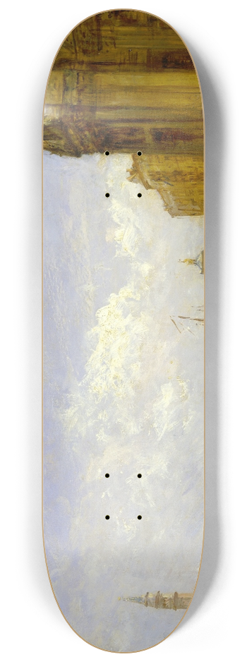 Flix Ziem - Venetian Scene 8.25 inch art skate deck