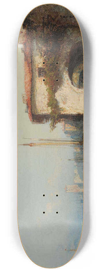 Flix Ziem - Vue dItalie 8.25 inch art skate deck