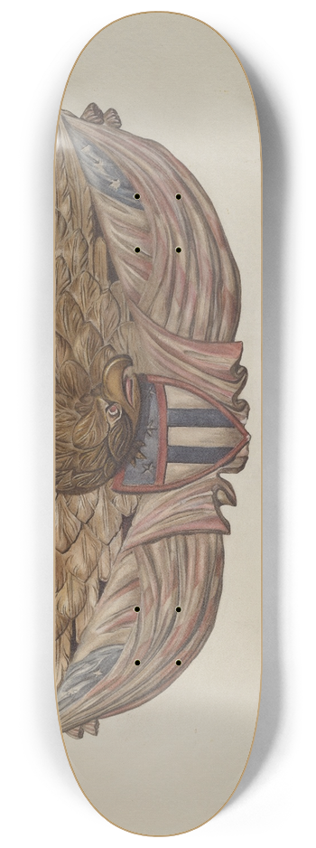 Flora Merchant - Eagle 8.25 inch art skate deck