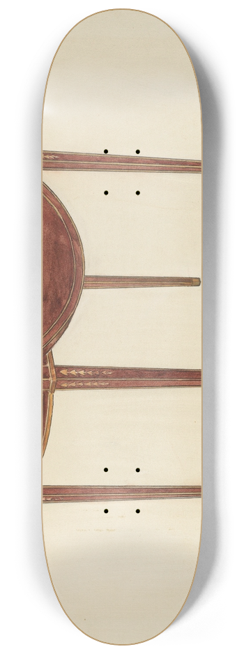 Florence Choate - Pembroke Table 8.25 inch art skate deck