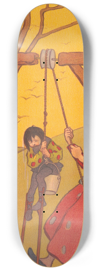 Florence Harrison - Part 3 of the tale of Topply Tilts 8.25 inch art skate deck