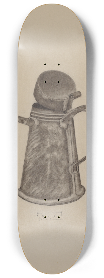 Florence Stevenson - Nursing Bottle 8.25 inch art skate deck