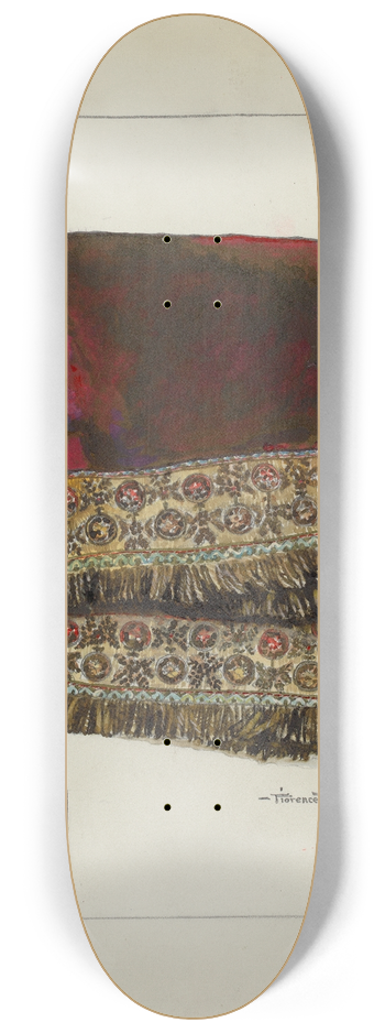 Florence Truelson - Tablecloth 8.25 inch art skate deck