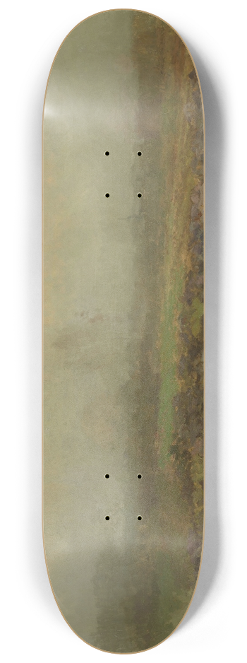 Florent Crabeels - Cabbage Field by Moonlight 8.25 inch art skate deck