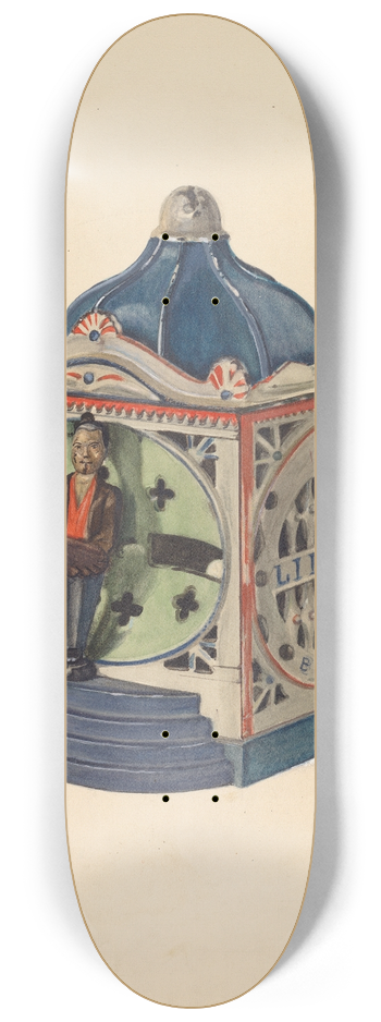 Florian Rokita - Toy Bank 8.25 inch art skate deck