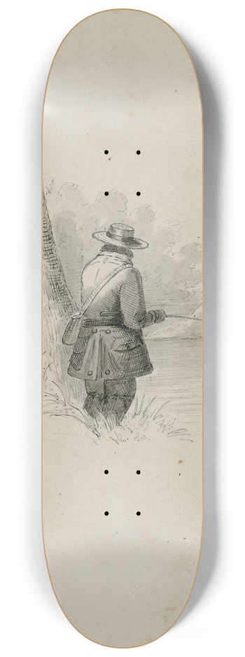 Floris Verster - An angler 8.25 inch art skate deck