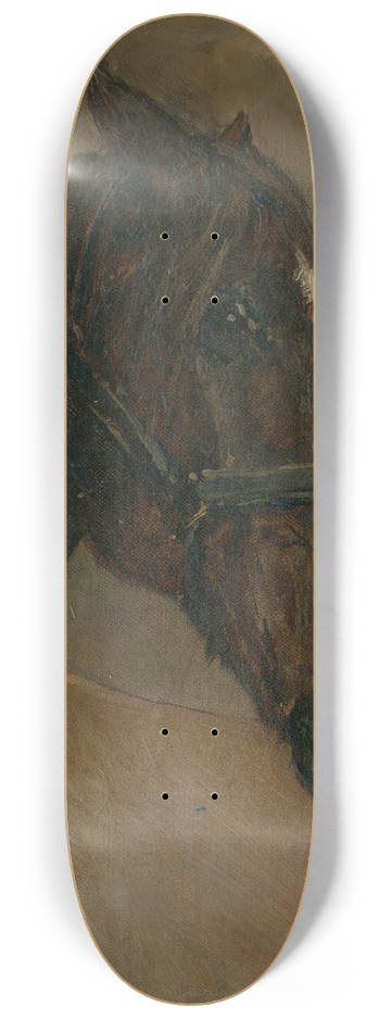 Floris Verster - Head of a horse, with halter 8.25 inch art skate deck