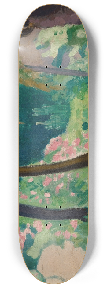Albert Marquet - Le jardin  lEstaque 8.25 inch art skate deck