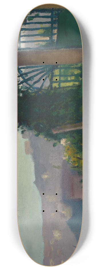 Albert Marquet - Le Portail dans la verdure 8.25 inch art skate deck