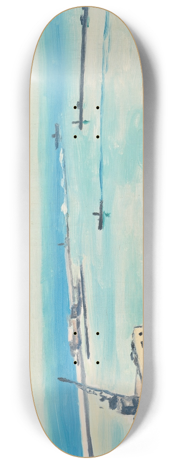 Albert Marquet - Le Port dAlger 8.25 inch art skate deck