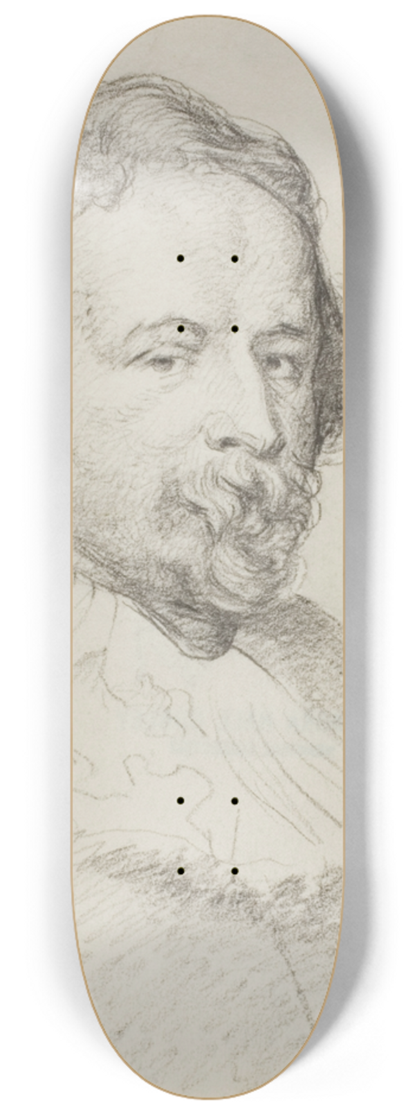Follower of Anthony van Dyck - Jan Mildert 8.25 inch art skate deck