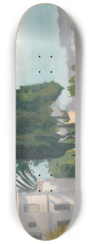 Albert Marquet - Le Sentier, Laperlier Alger 8.25 inch art skate deck